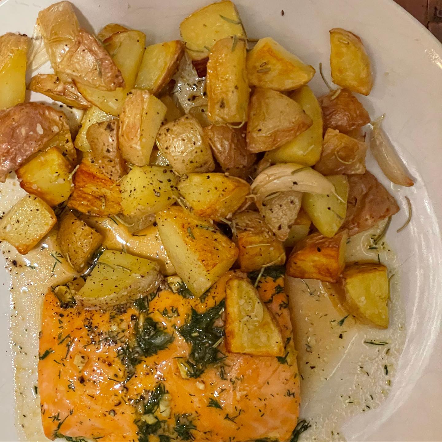 Full size image for Roasted dill salmon