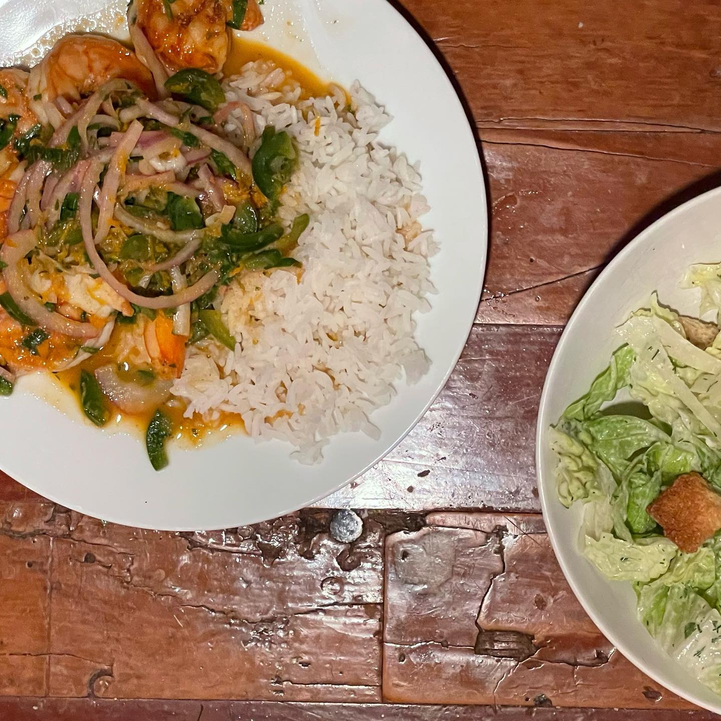 Full size image for Citrusy skillet shrimp.