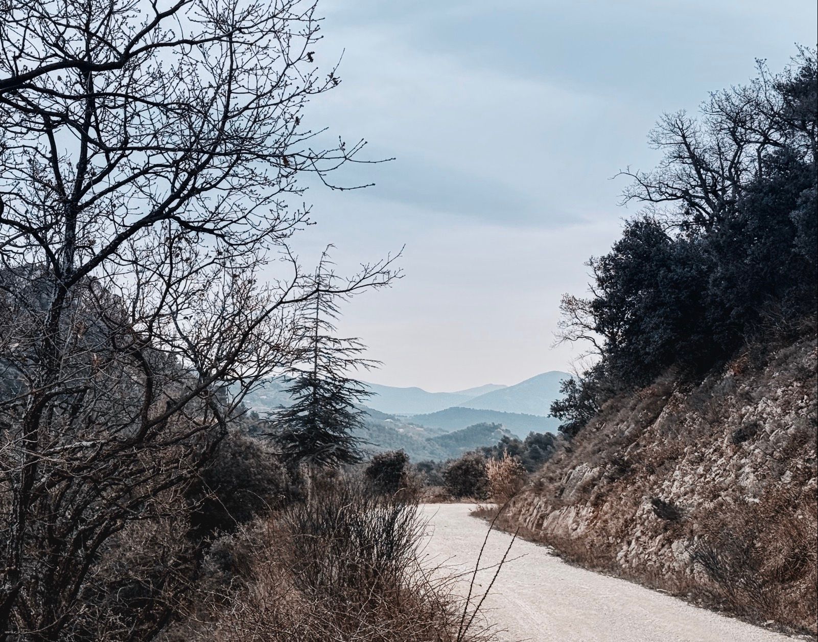 Full size image for Dirt deviation Les Dentelles de Montmirail.