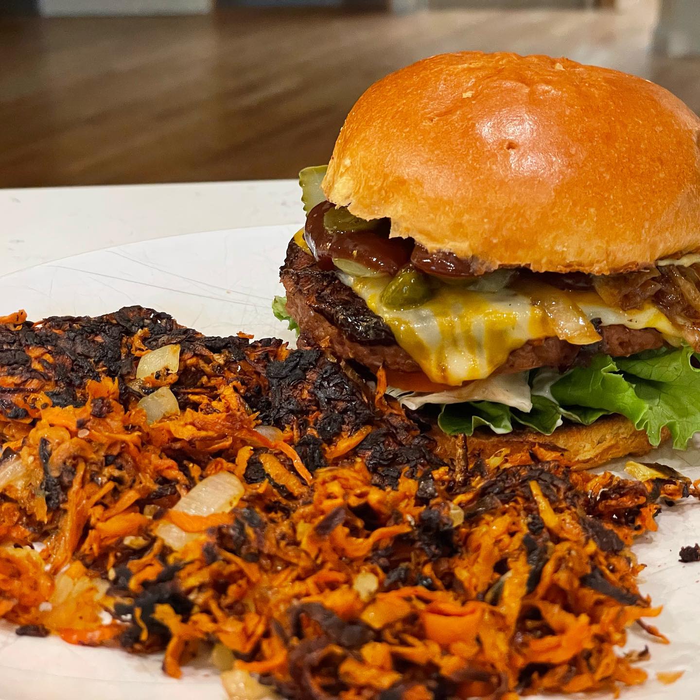 Full size image for Sweet potato hash browns.