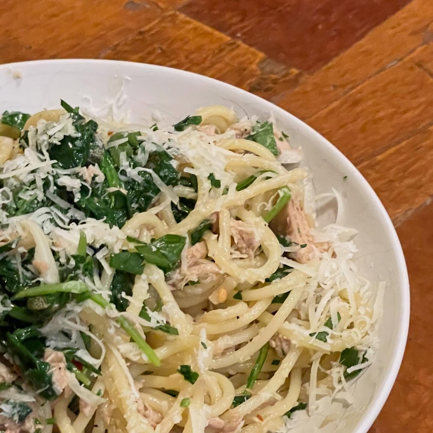 Full size image for Blonde puttanesca with tuna.