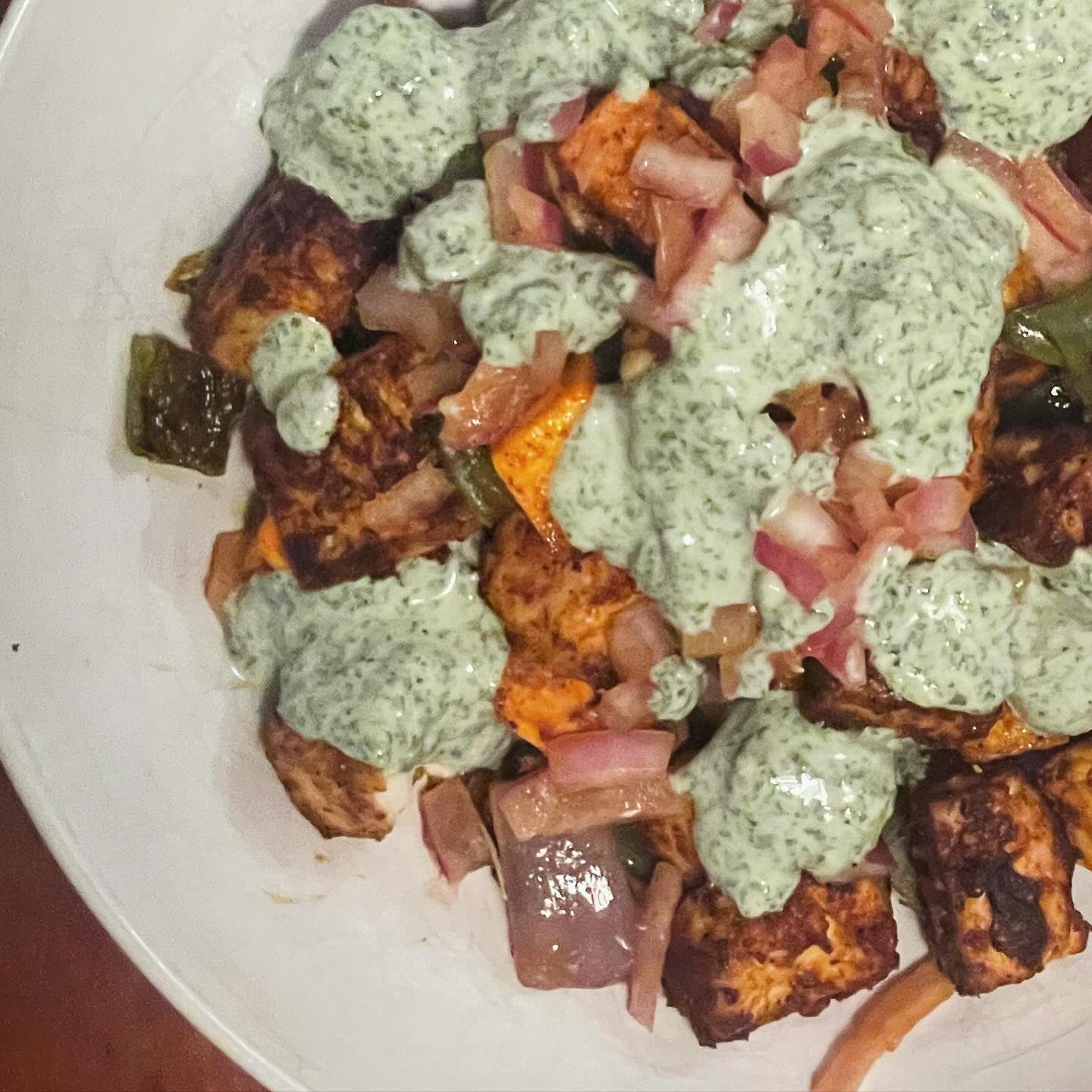 Full size image for Sweet Potato-Tofu hash.