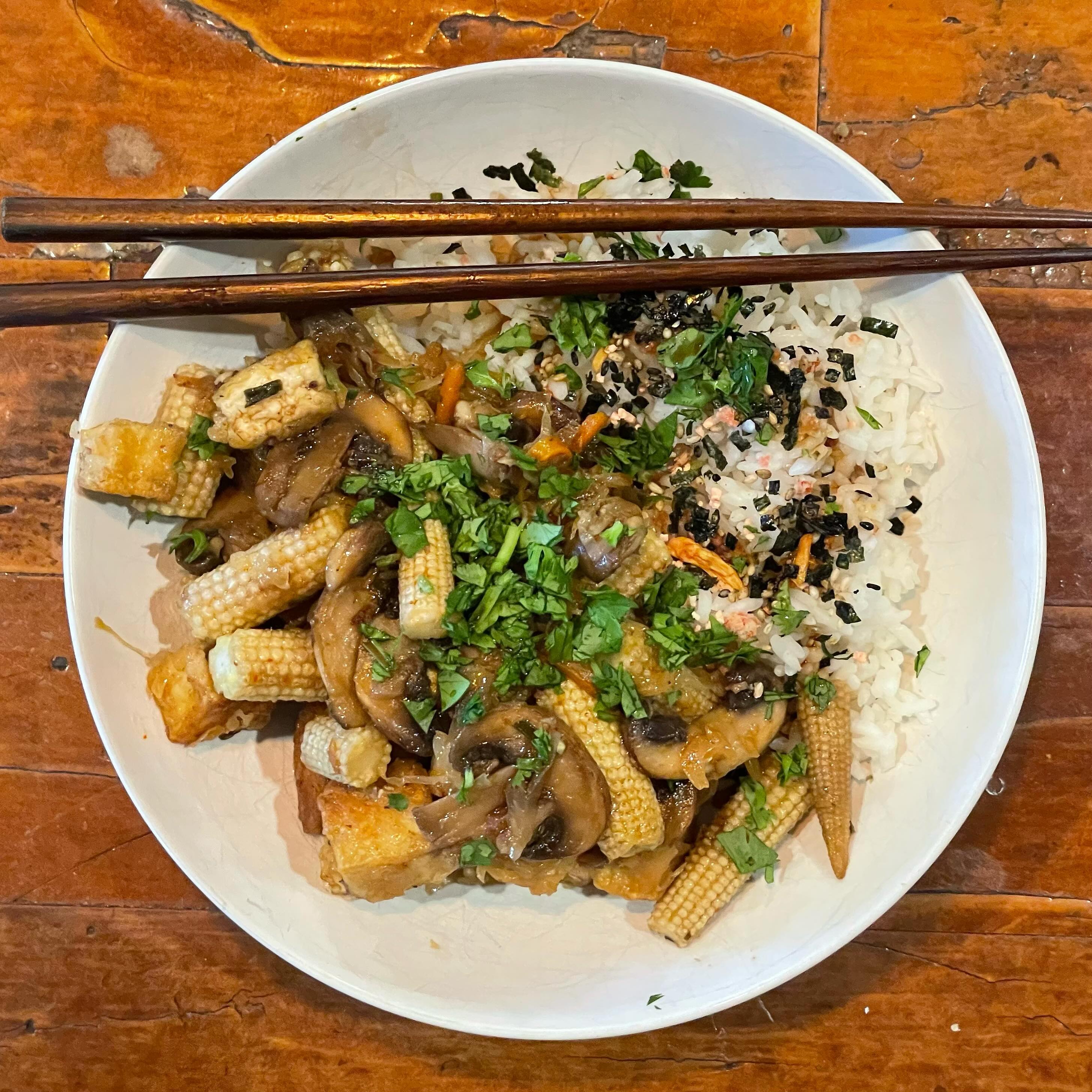 Full size image for  Kimchi stir fry.
