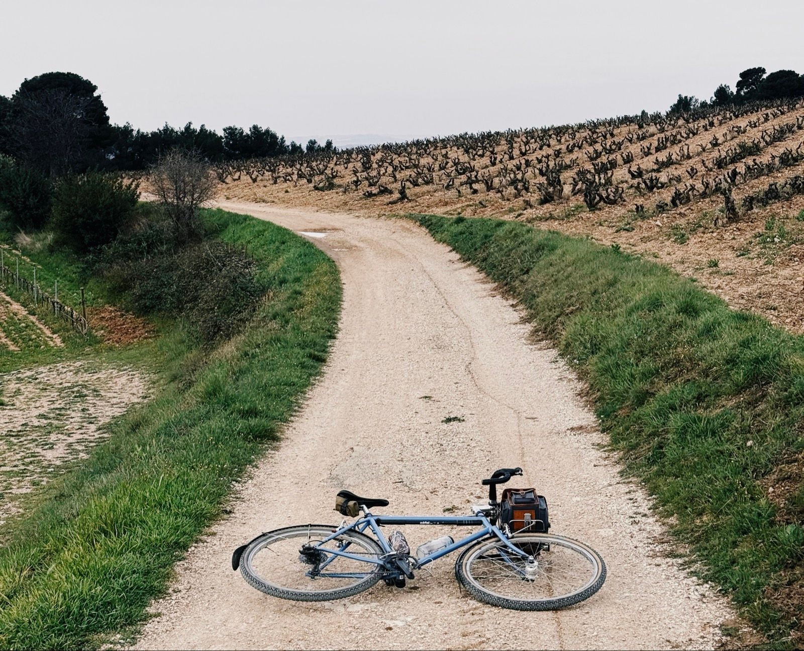 Full size image for Dirt deviation Les Dentelles de Montmirail.
